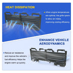 Radiator Shutter Assembly with Motor for Chevy Suburban Tahoe GMC Yukon