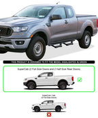 iArmor Stainless Steel Drop Armor for Ford Ranger Super Cab (2019-2023)