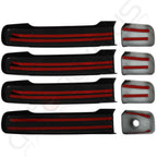 Set of 4 Carbon Fiber Door Handle Covers for Nissan Altima (2007–2013)