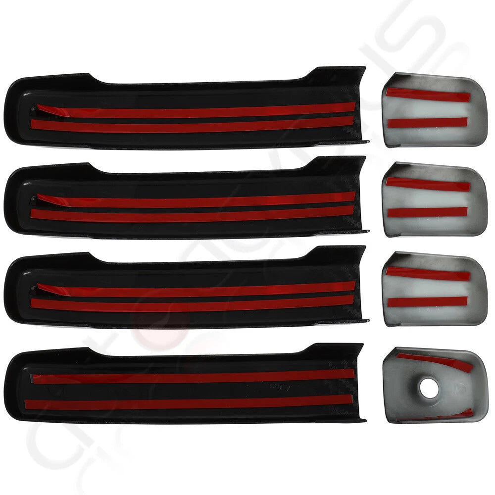 Set of 4 Carbon Fiber Door Handle Covers for Nissan Altima (2007–2013)