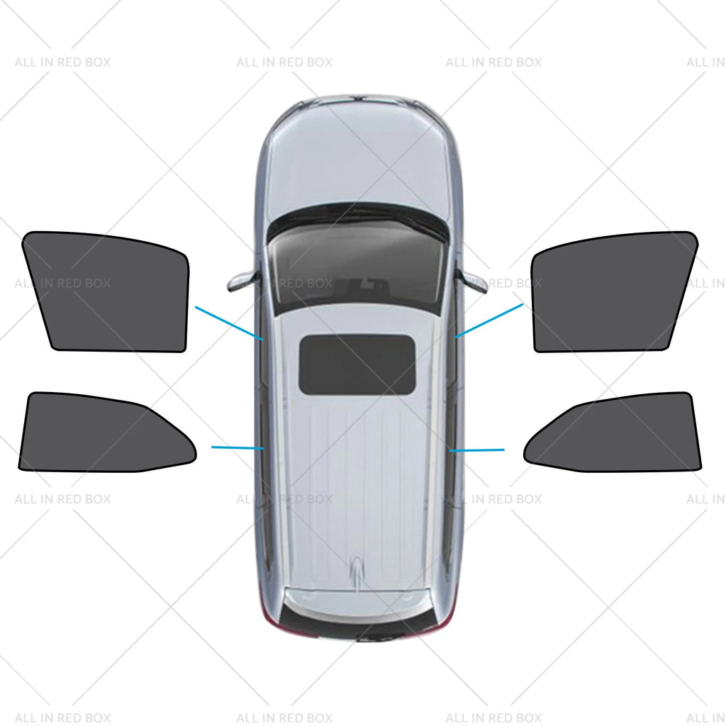 Set of 2 Magnetic Mesh Sun Blind Shades for Toyota Camry (2017–2025)