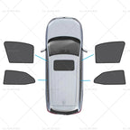 Set of 2 Magnetic Mesh Sun Blind Shades for Toyota Camry (2017–2025)