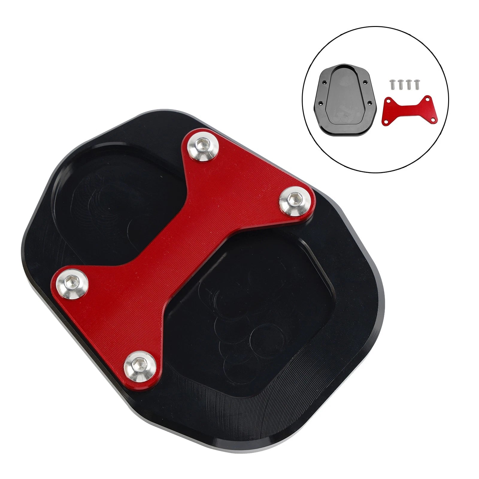 Kickstand Enlarge Plate Pad for Honda CT125 Hunter Cub Trail 125 (2023–2024)