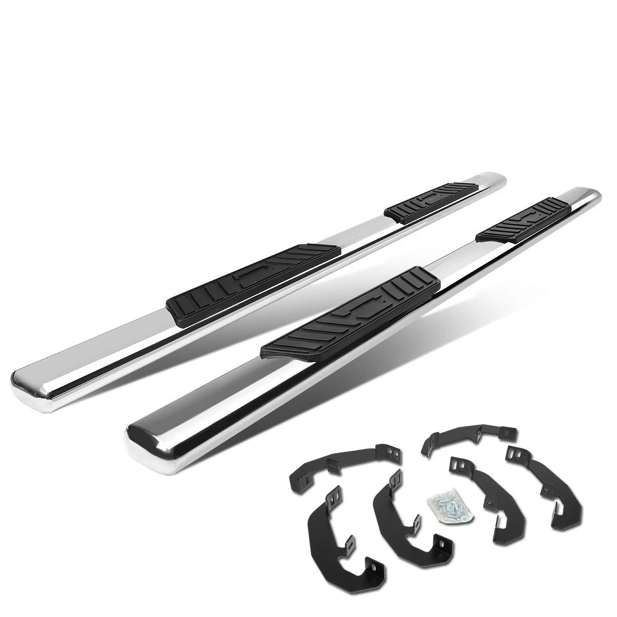 5" Stainless Step Bar Running Boards for Silverado Sierra (2019–2021)