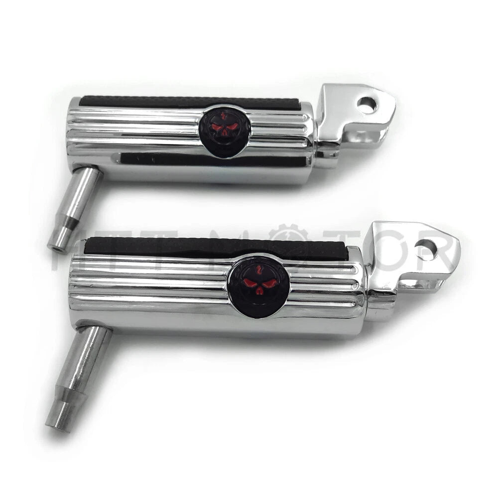 Skull Footpeg for Yamaha V-Star 1100 650 Custom Stryker Bolt V-Max Virago (1999–2023)