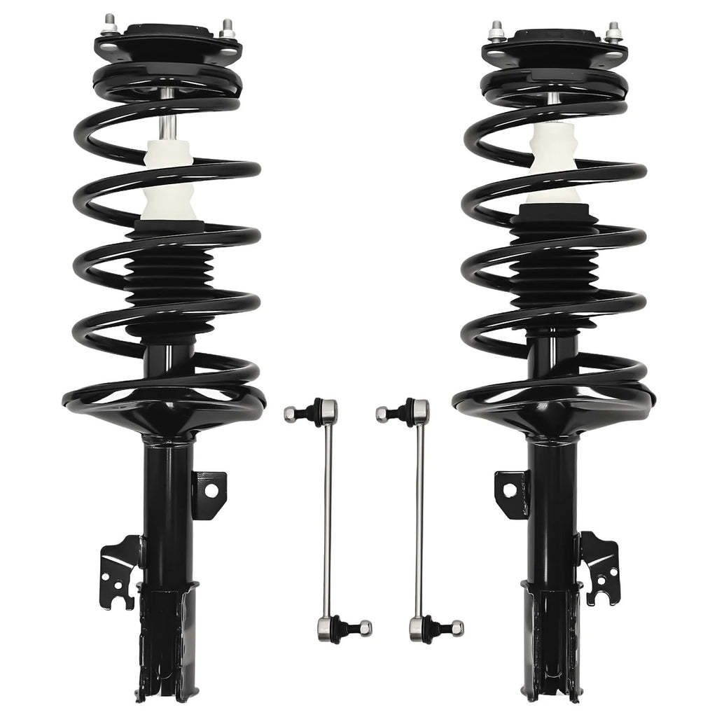 FWD Front Struts w/ Spring Sway Bar Kit for Toyota Sienna (2005–2010)