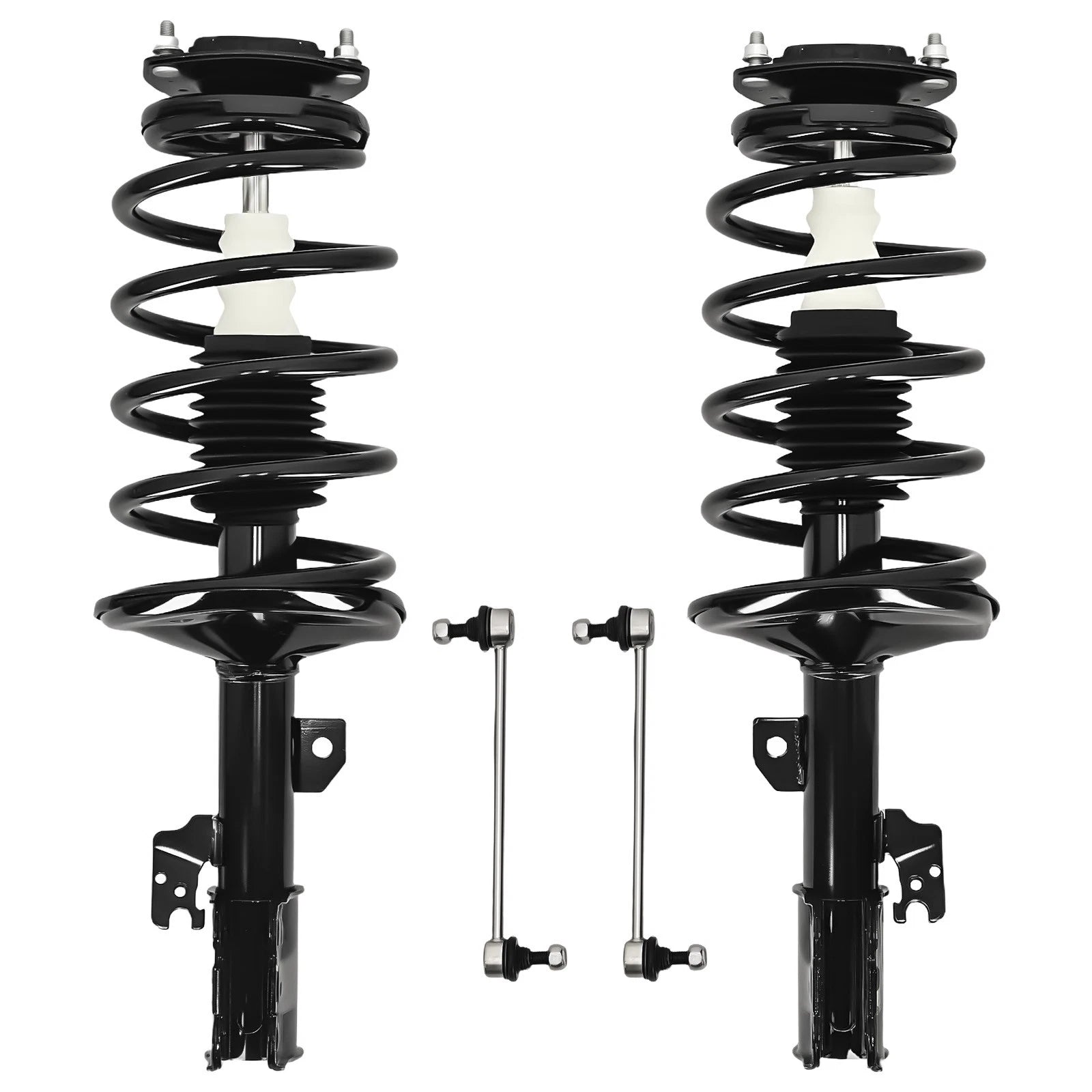 FWD Front Struts w/ Spring Sway Bar Kit for Toyota Sienna (2005–2010)