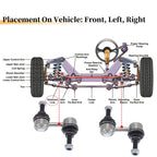 2pcs Front Stabiliser Sway Bar Link for Subaru Forester/Impreza (2003–2013)