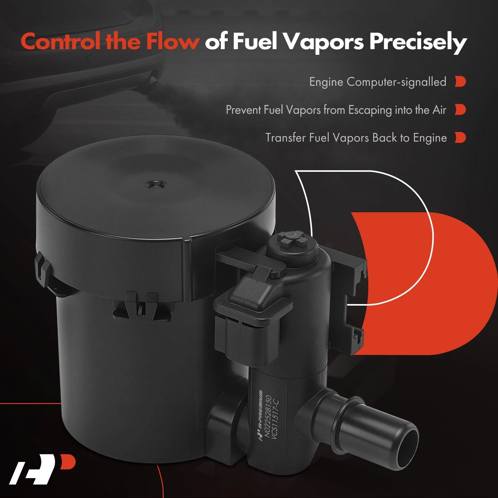 Vapor Canister Vent Solenoid for Chevrolet Silverado 1500, Suburban