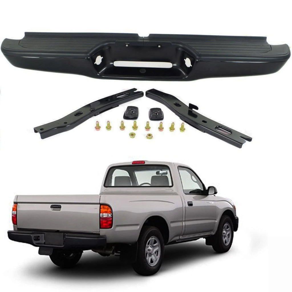 Complete Rear Steel Bumper Assembly for Toyota Tacoma (1995–2004)