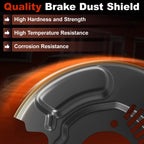 Front Left Right Brake Dust Shield for Toyota Tacoma (2005–2023) 4778104050/4778204050