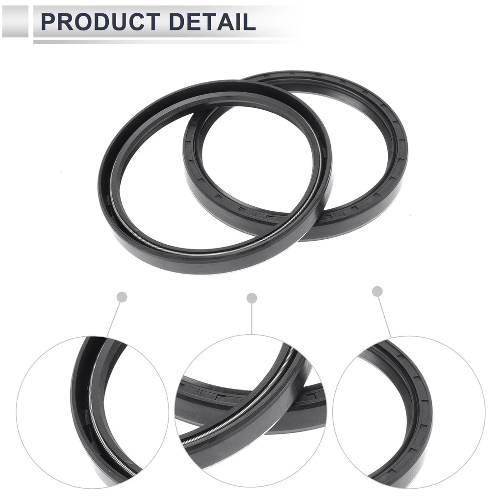 Set of 5 Oil Seal Rotary Shaft Seal Nitrile Rubber 90x105x12mm