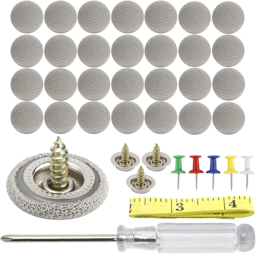 60 Pack Roof Repair Rivets for Car Headliner (Universal Fit)