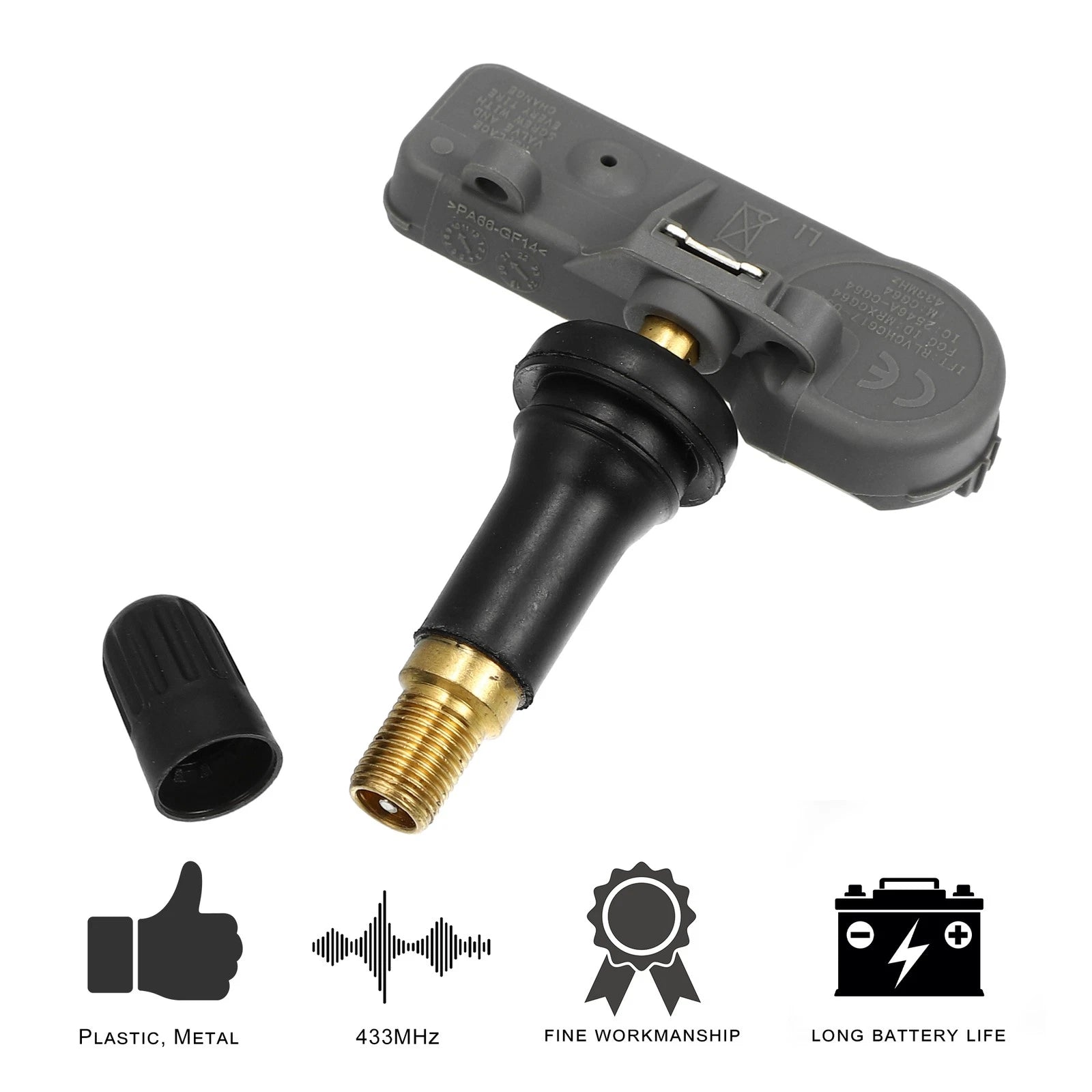 Set of 4 Tire Pressure Monitoring System Sensors 56029398AA for Chrysler 