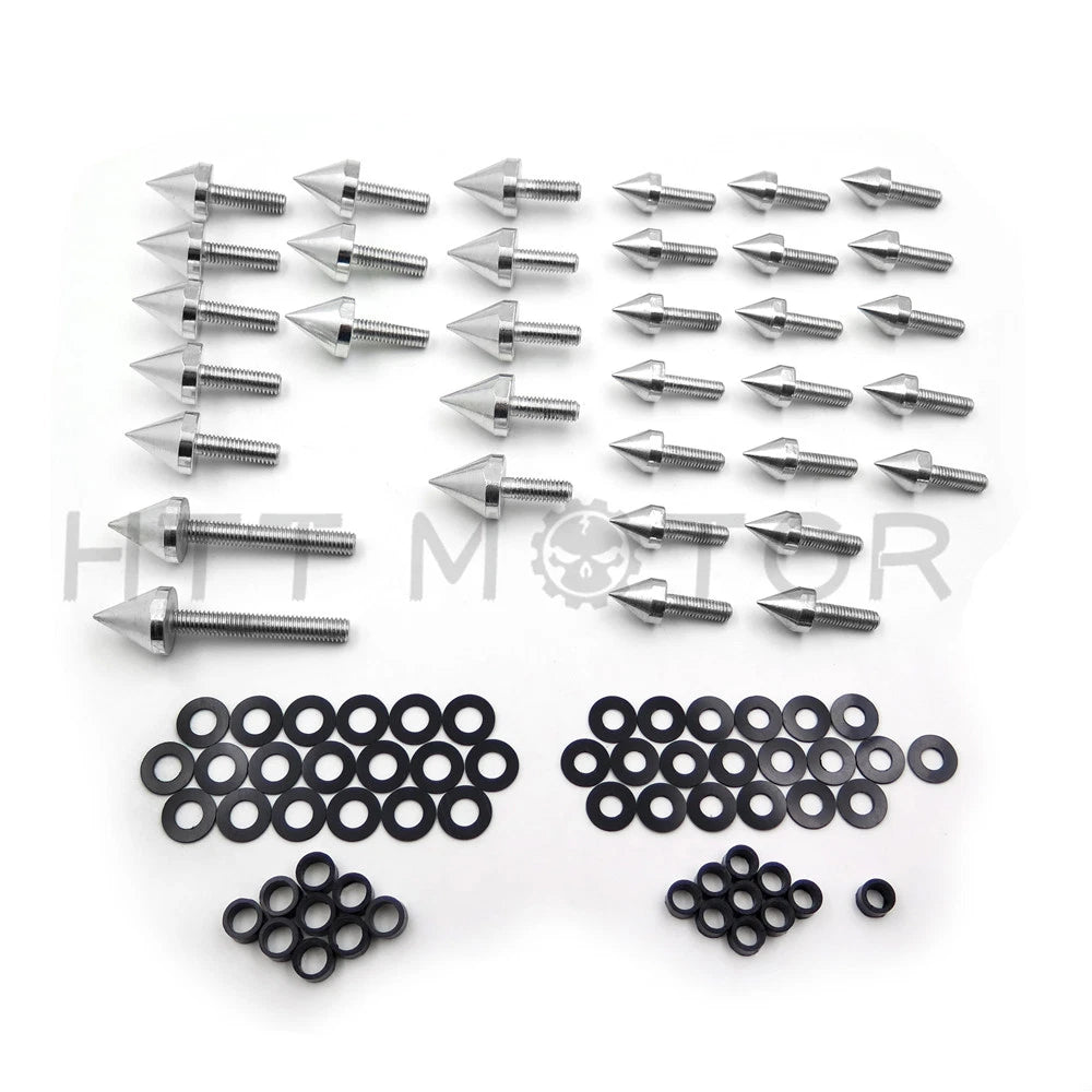 Aluminum Fairing Bolt Kit for Suzuki Hayabusa GSXR 1300 (1999–2007)