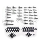 Aluminum Fairing Bolt Kit for Suzuki Hayabusa GSXR 1300 (1999–2007)
