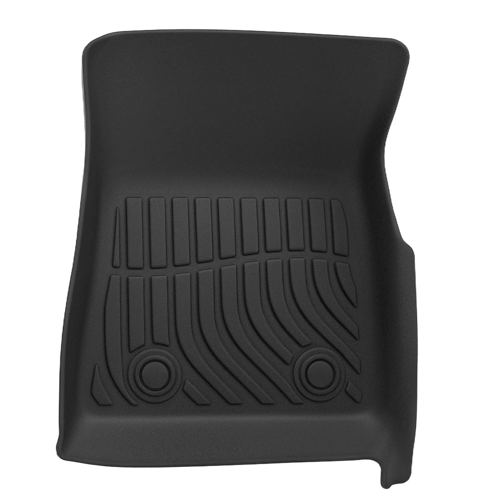 Set of 4 Black TPE Floor Mats for BMW X3 X4 (2011–2017)