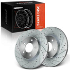 Front Drilled Brake Rotors for Chevrolet Equinox (2005–2006)