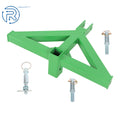 3 Point 2" Receiver Trailer Hitch for Category 1 Tractor (Heavy Duty)