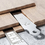 Taper Feeler Gauge 1mm to 15mm Stainless Steel for Internal Hole and Slot Use