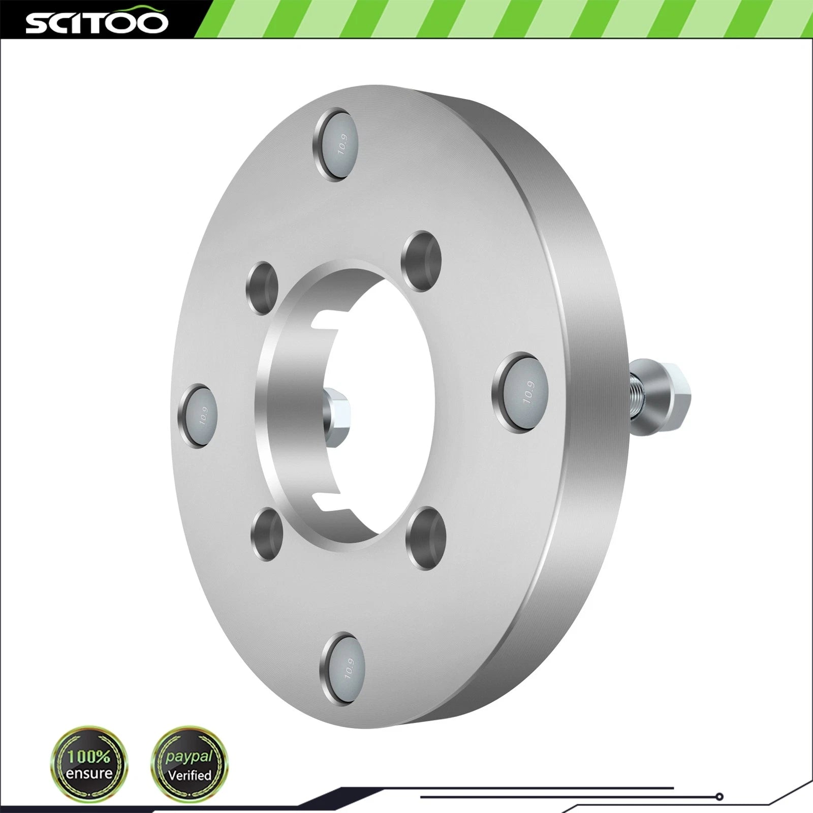 2X 4x110 to 4x156 1" Wheel Adapters 12x1.25 for Honda Rancher Foreman