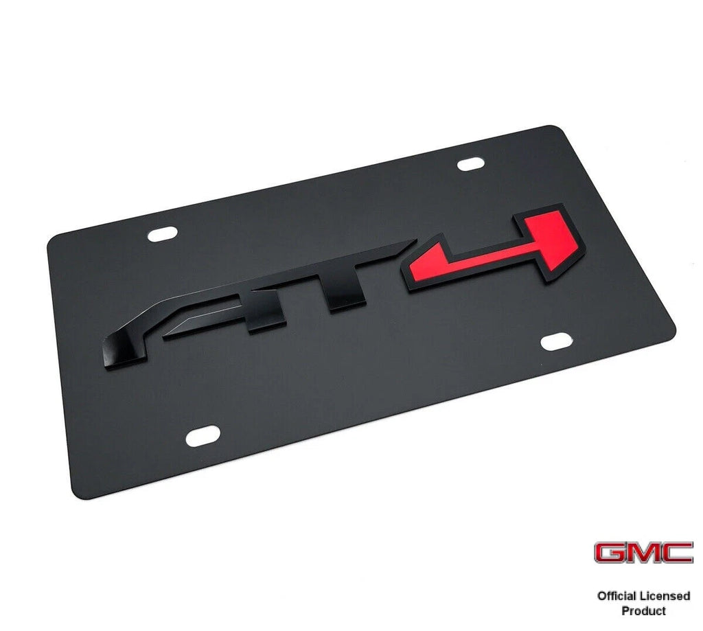 License Plate Frame Replacement for GMC AT4 (2019–2024) Front or Rear