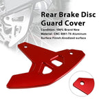 Rear Brake Disc Guard Cover for Suzuki DR-Z400SM (2000–2024) DRZ400/S/E Red