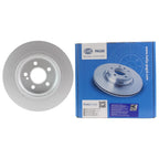 Hella Pagid 300mm Rear Solid Coated Disc Brake Rotor for Mercedes W211 W212 (2003–2016)