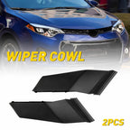 Pair Windshield Wiper Side Cowl Extension Cover for Toyota Corolla (2014–2019)