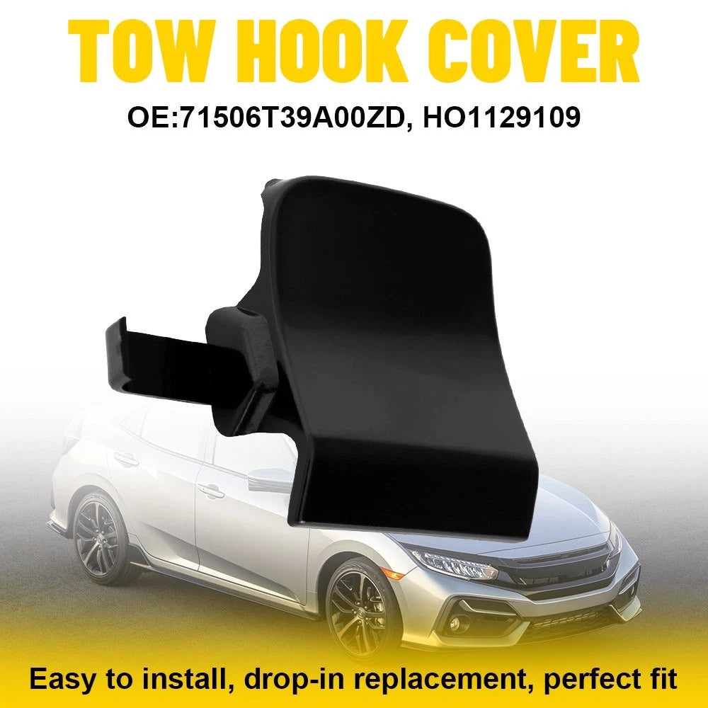 Rear Tow Hook Cap Cover for Honda Civic EX (2022–2024)