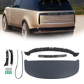 Rear Spoiler Assembly for Land Rover (2013–2022) with Brake Light, Black Plastic