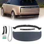 Rear Spoiler Assembly for Land Rover (2013–2022) with Brake Light, Black Plastic