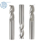 3-Pack 3/8" 3 Flute Carbide End Mill for