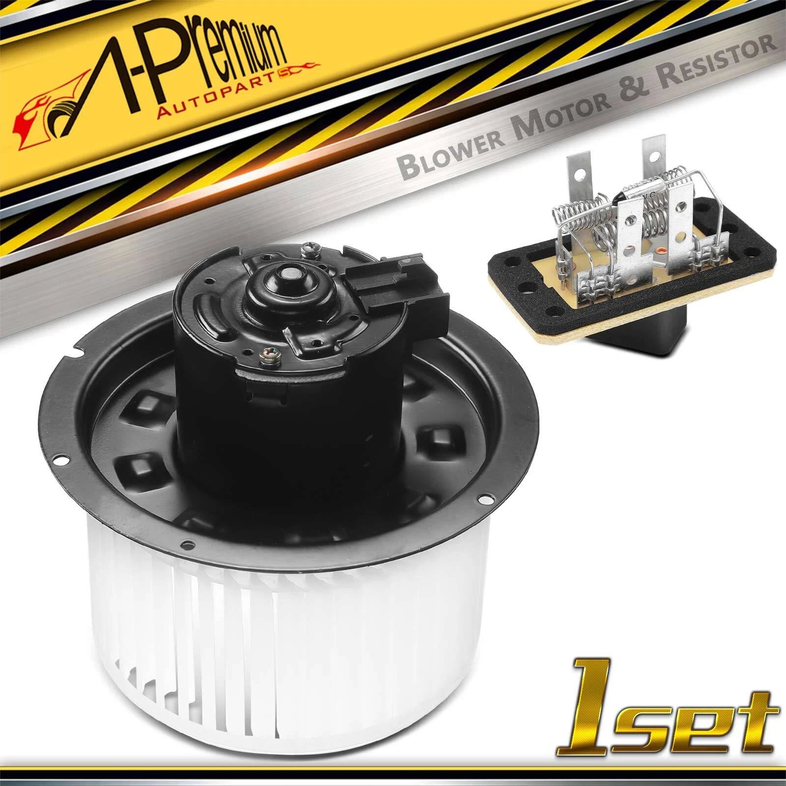 HVAC Blower Motor & Resistor Kit for Ford F-250 F-350 Super Duty