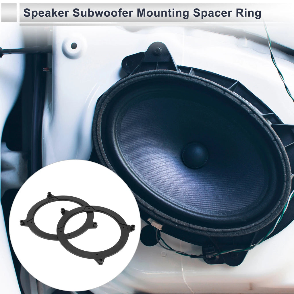 2X Speaker Spacer Ring Adapter for BMW 3 (E46) 5" Tweeter