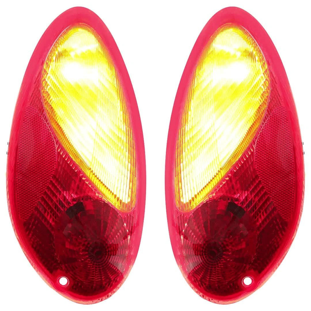 Tail Lights Brake Lamps Pair for Chrysler PT Cruiser (2001–2005) W/Bulb