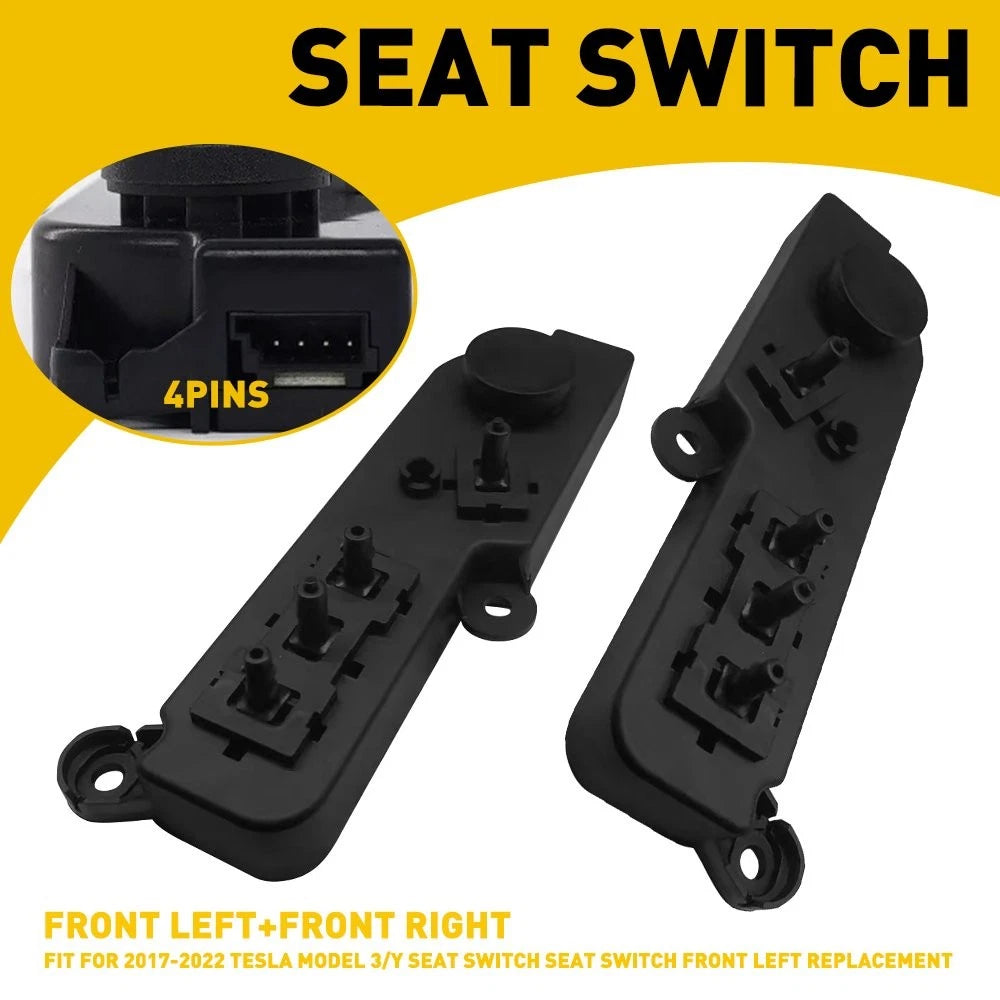 Set of 2 Power Seat Control Switches for Tesla Model 3/Y (2017–2022)