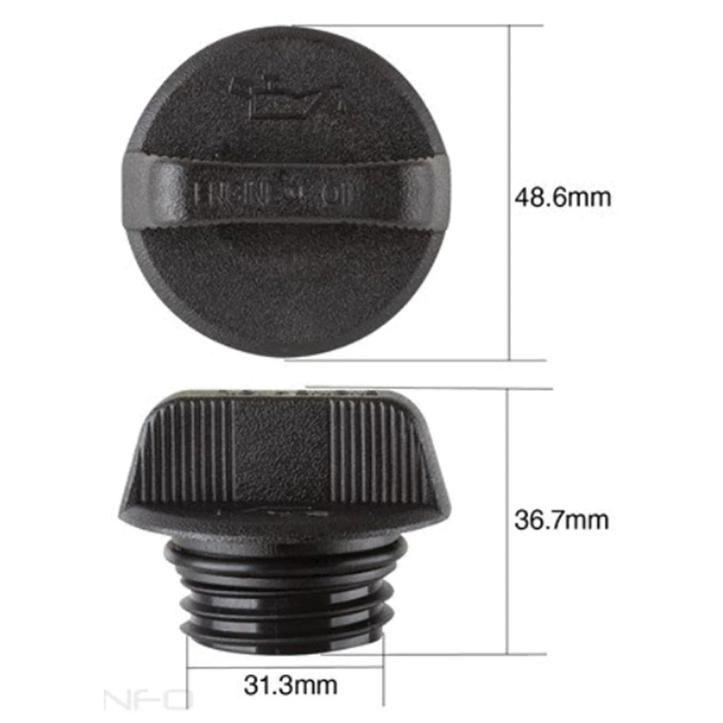 Oil Filler Cap 2.3L 4cyl for Mitsubishi ASX XC (2016 - 2020)