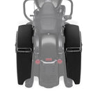 5" Stretched Hard Saddle Bags for Harley Street Road Glide (2009–2013)