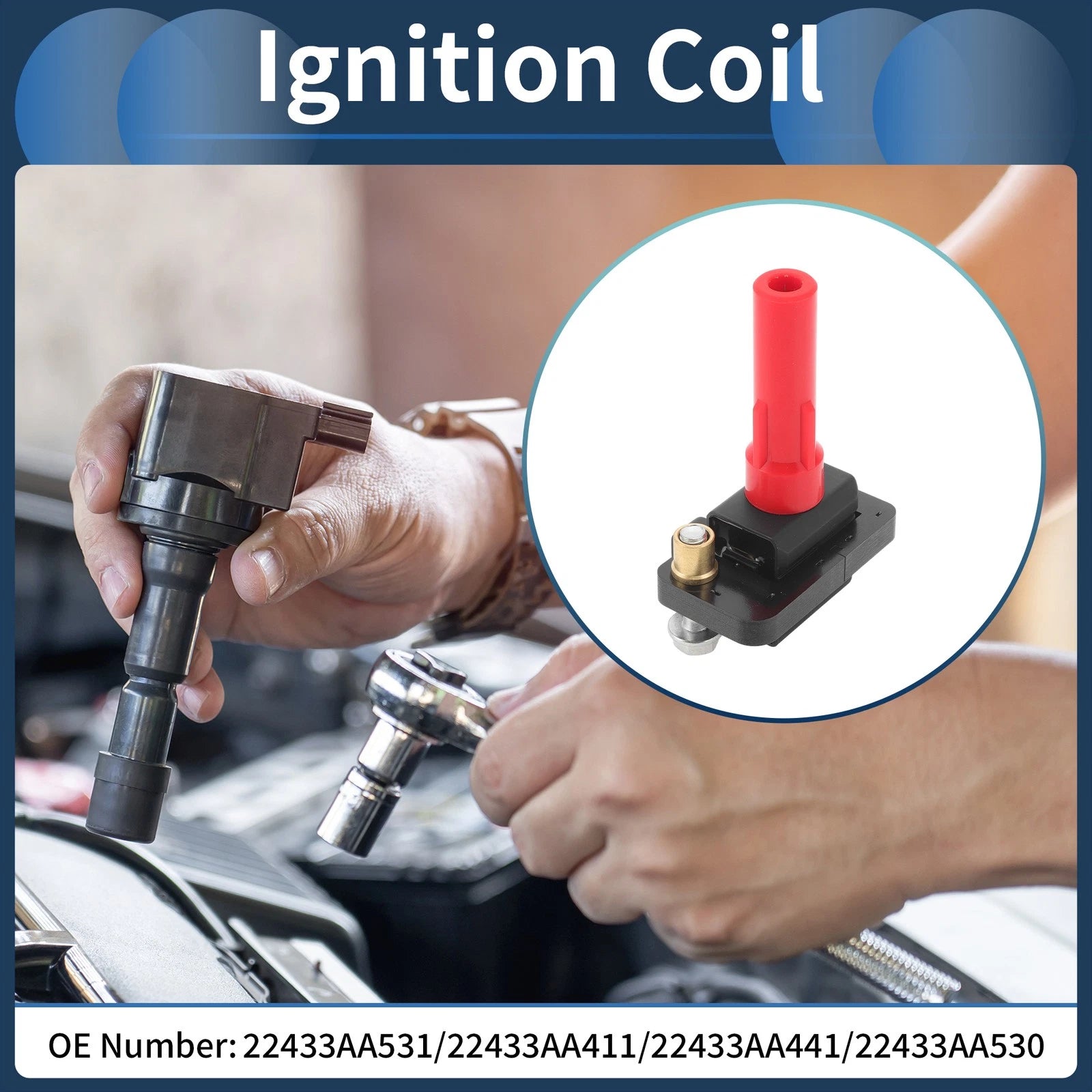 Ignition Coil Pack No. 22433AA531 for Subaru B9 Tribeca (2006–2007)