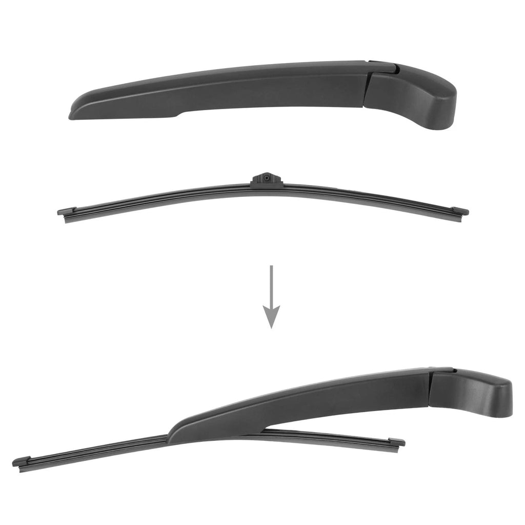 Set of 2 Rear Windshield Wiper Blade Arms for BMW X1 F48 (2016–2020) 61627356224
