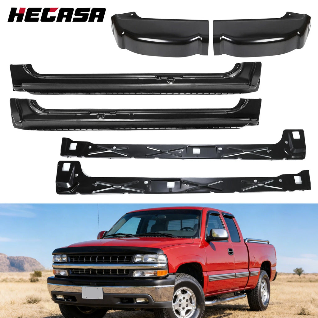 Cab Corners + Rocker Panels for Chevy Silverado GMC 1500/2500 (1999–2007)