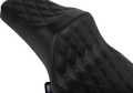 Predator III 2-Up Seat for Harley-Davidson (2014–2023) - Vinyl/Solar Leather