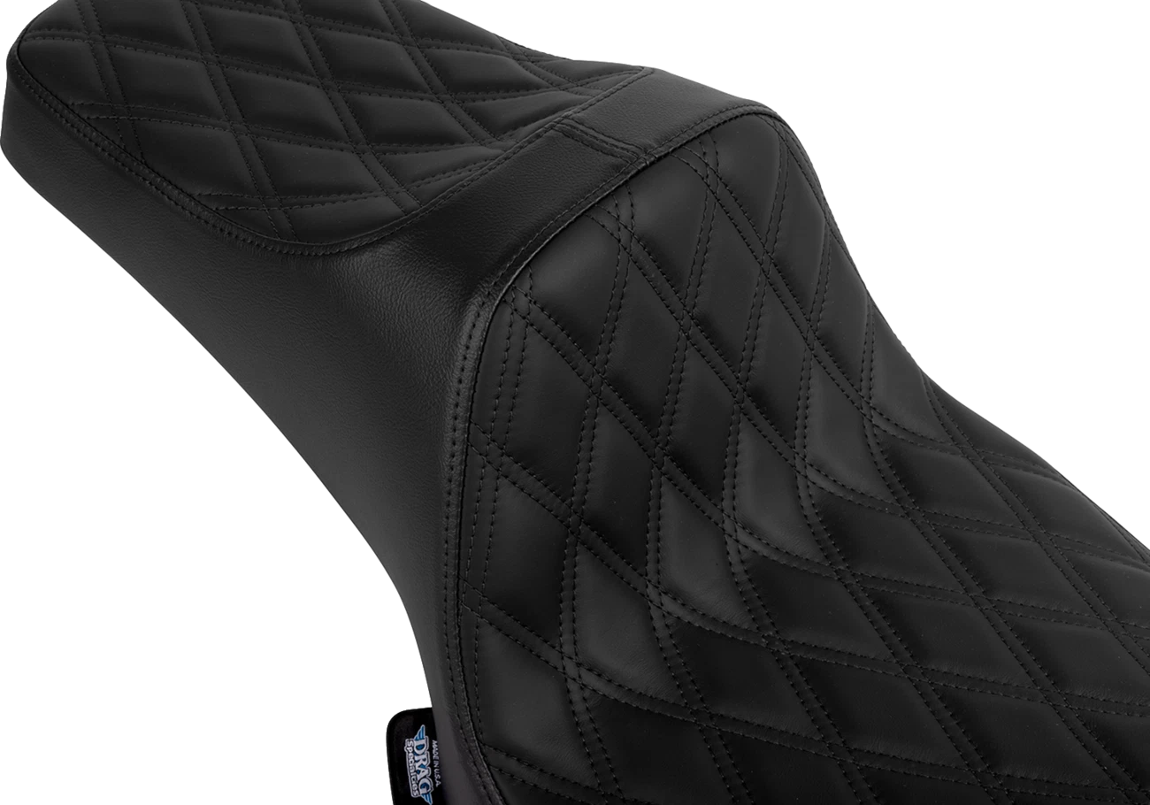 Predator III 2-Up Seat for Harley-Davidson (2014–2023) - Vinyl/Solar Leather