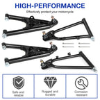 Front Control A-Arms Kit for Yamaha Banshee 350 (1987–2006) Upper + Lower