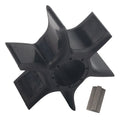 Water Pump Impeller & Key for Yamaha Outboard (6GR-44352-00, 6GR-44352-01)