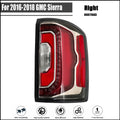 LED Tail Light Housing for GMC Sierra (2016–2018) Passenger Side Black