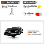 HID/Xenon Headlight for Chevy Camaro (2016–2024) Driver Side
