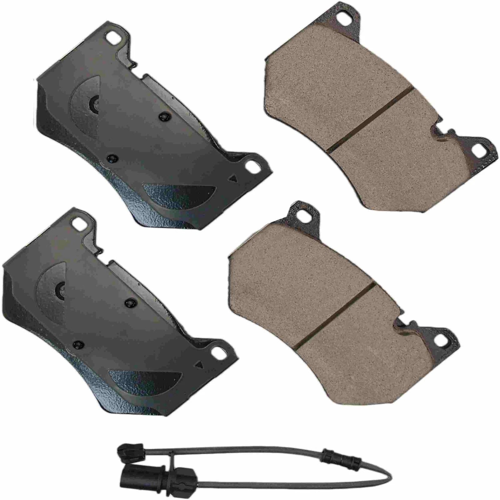 Akebono EURO Front Ceramic Disc Brake Pad Kit for Audi Q5 SQ5 (2020–2023)
