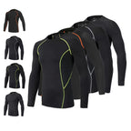 Set of 2 Compression Base Layer Top and Leggings for Gym